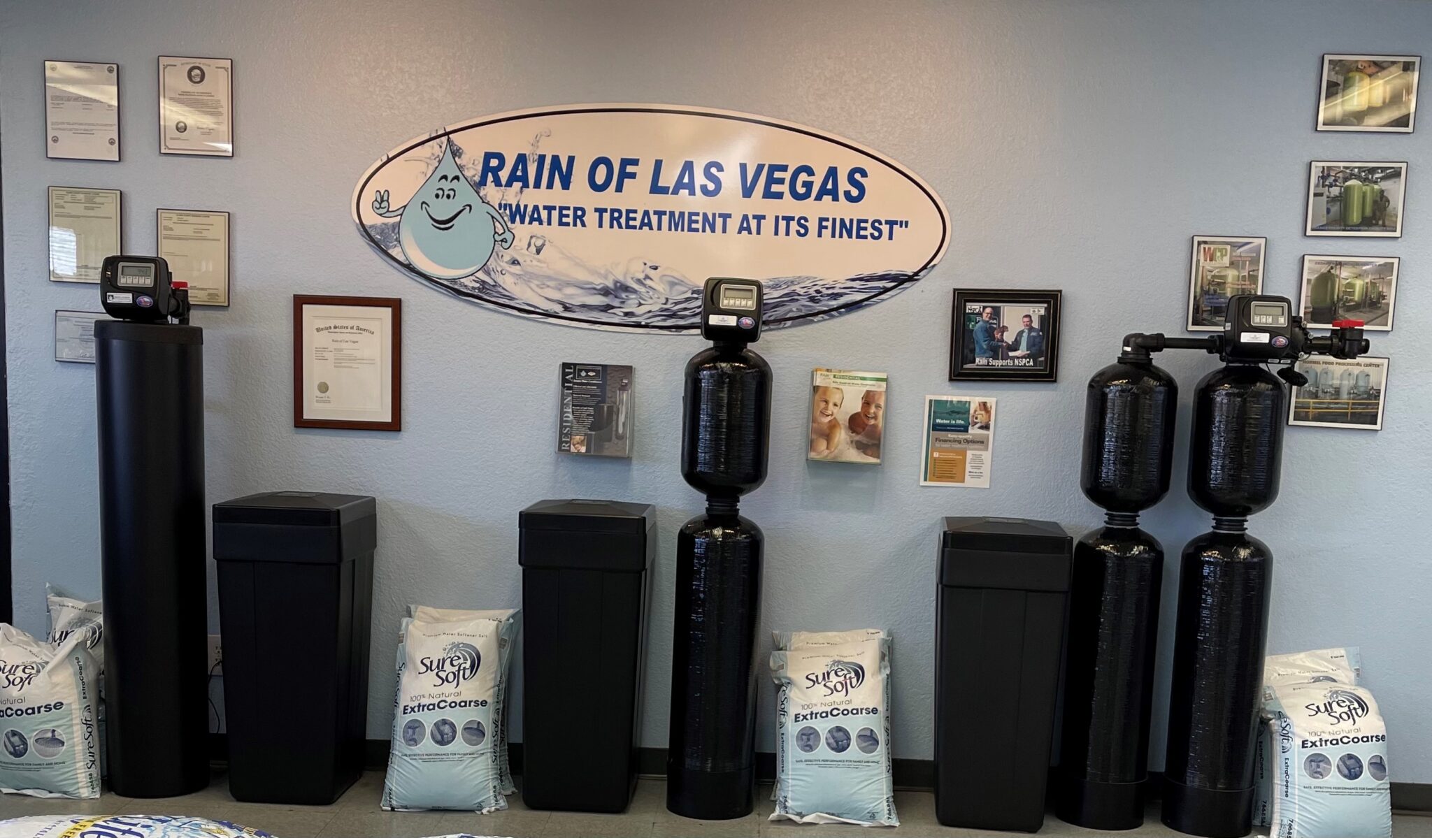 Water Conditioning Service and Installation Rain of Las Vegas™
